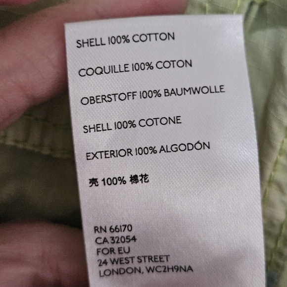 Free People camo utility cargo grunge core style jacket size xsmall oversized - Picture 8 of 14